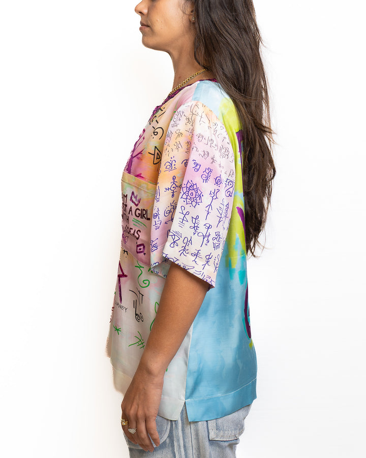 Viscose Shirt in Multicolor by Me 369 - view 3