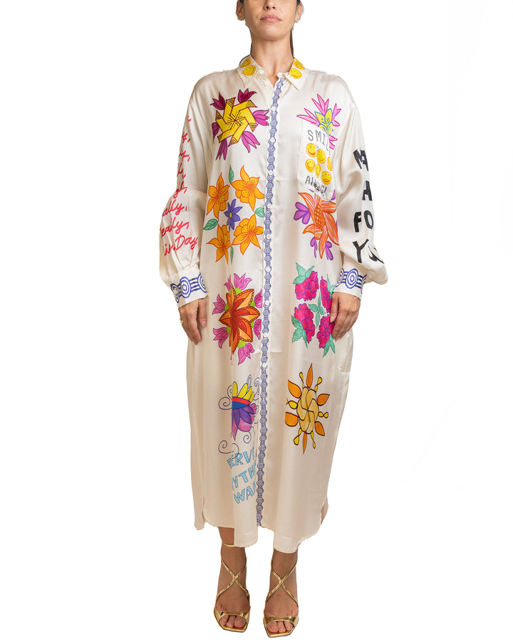 Viscose Dress in Multicolor by Me 369 - view 11