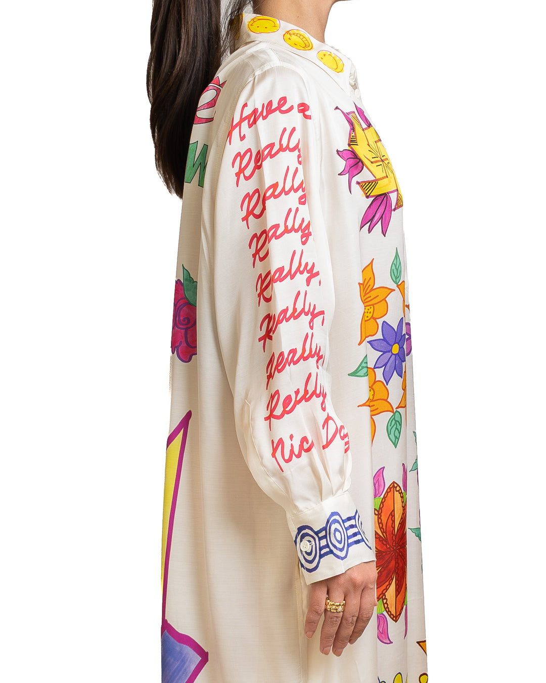 Viscose Dress in Multicolor by Me 369 - view 7