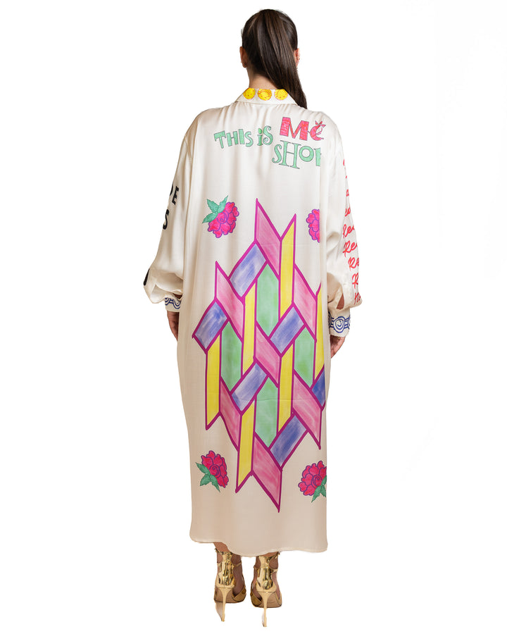 Viscose Dress in Multicolor by Me 369 - view 9