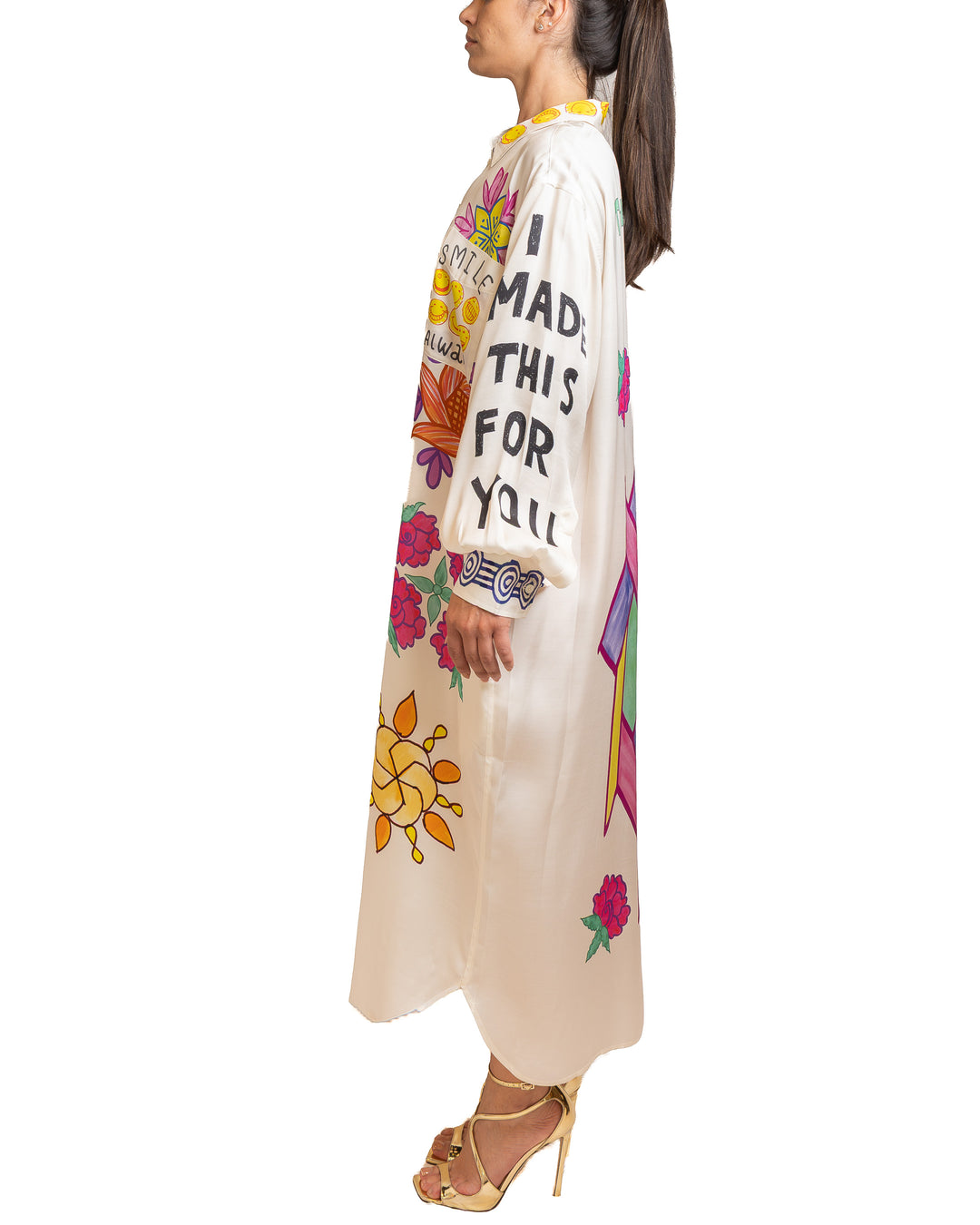 Viscose Dress in Multicolor by Me 369 - view 10