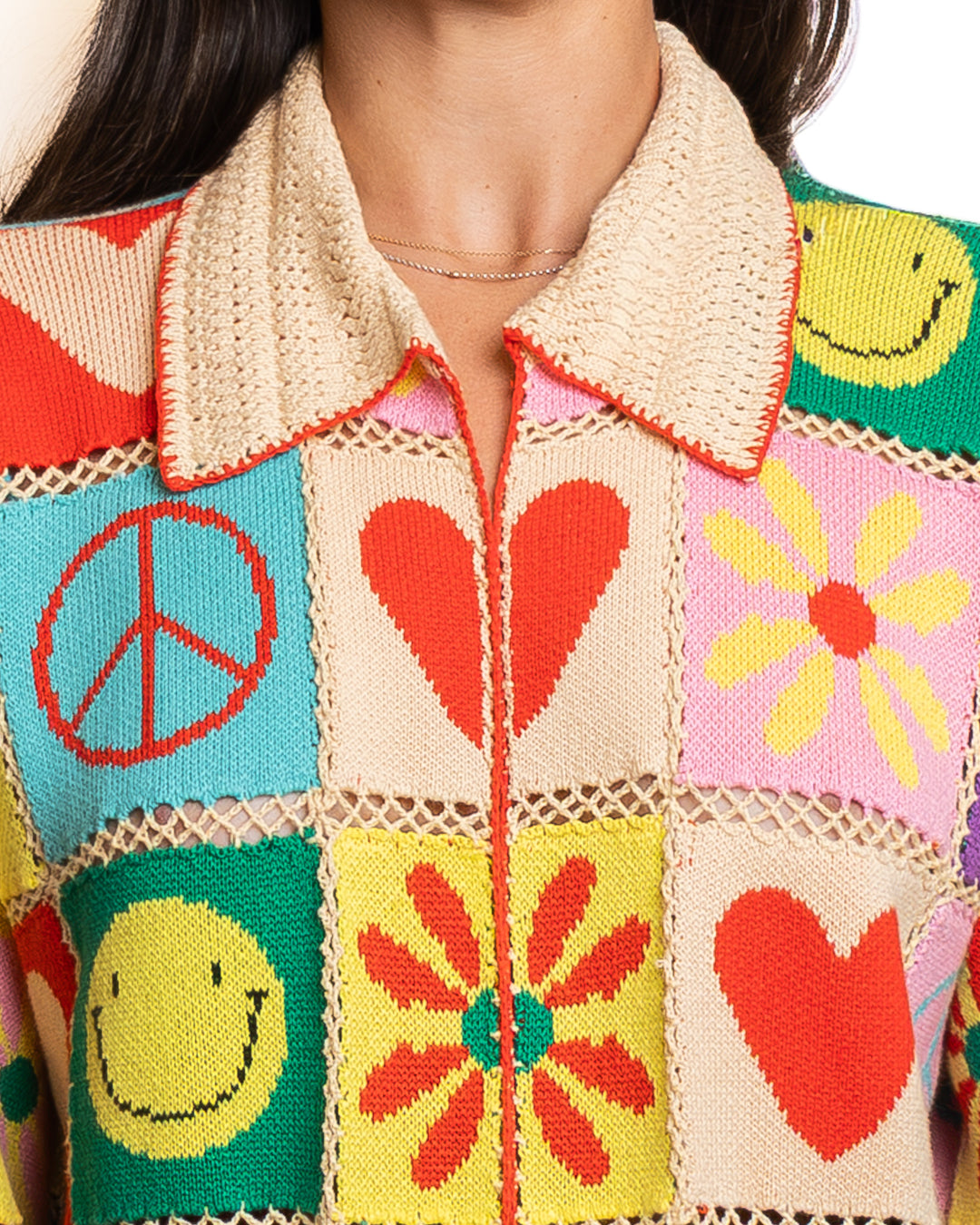Cotton Jacket in Multicolor by Me 369 - MODA39