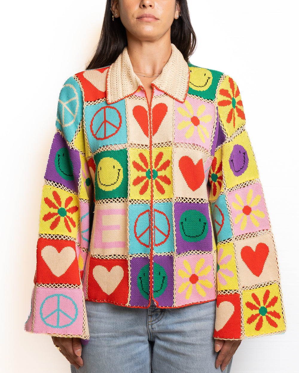 Cotton Jacket in Multicolor by Me 369 - view 2
