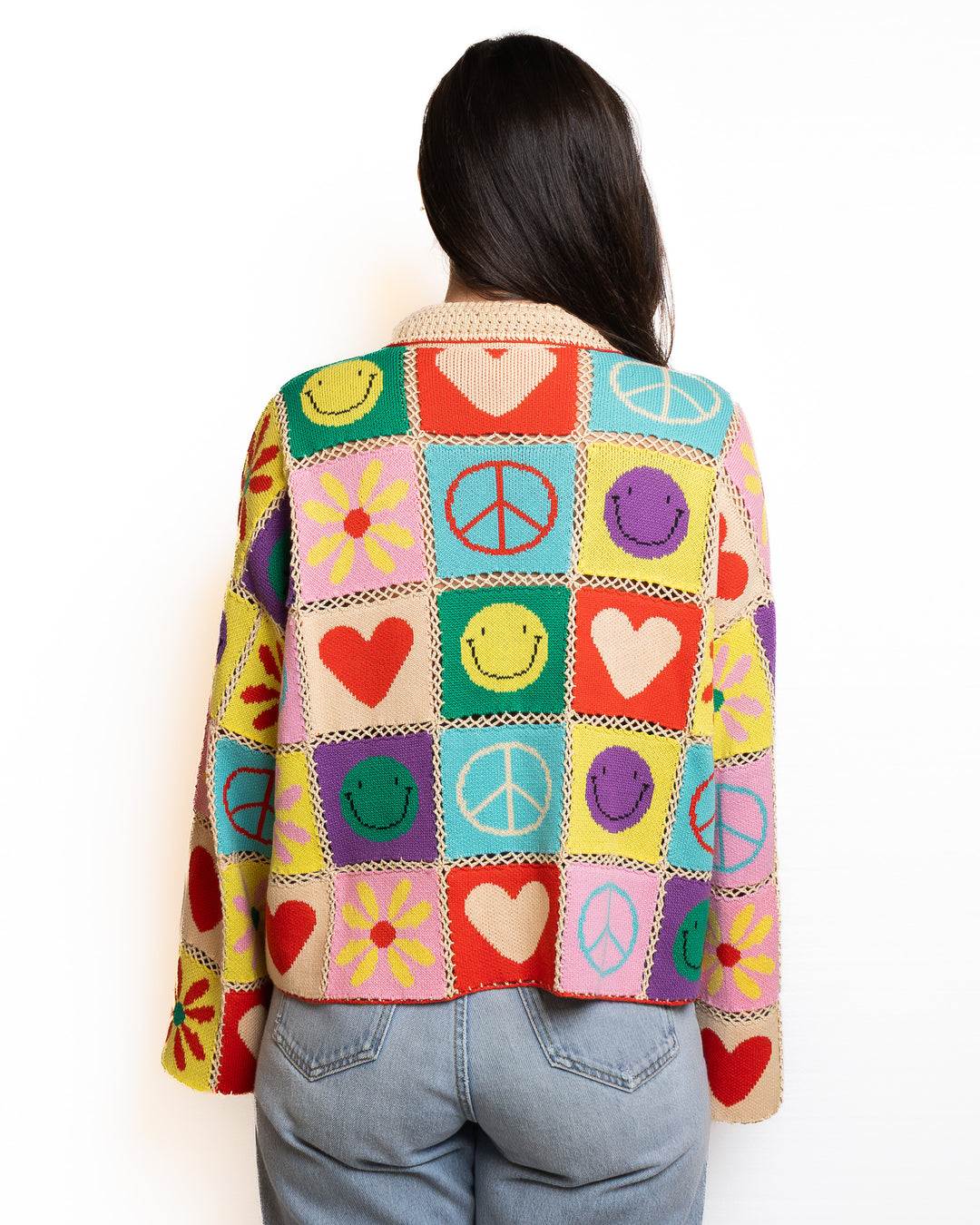 Cotton Jacket in Multicolor by Me 369 - view 3