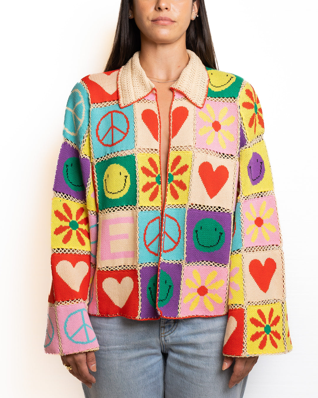 Cotton Jacket in Multicolor by Me 369 - view 5