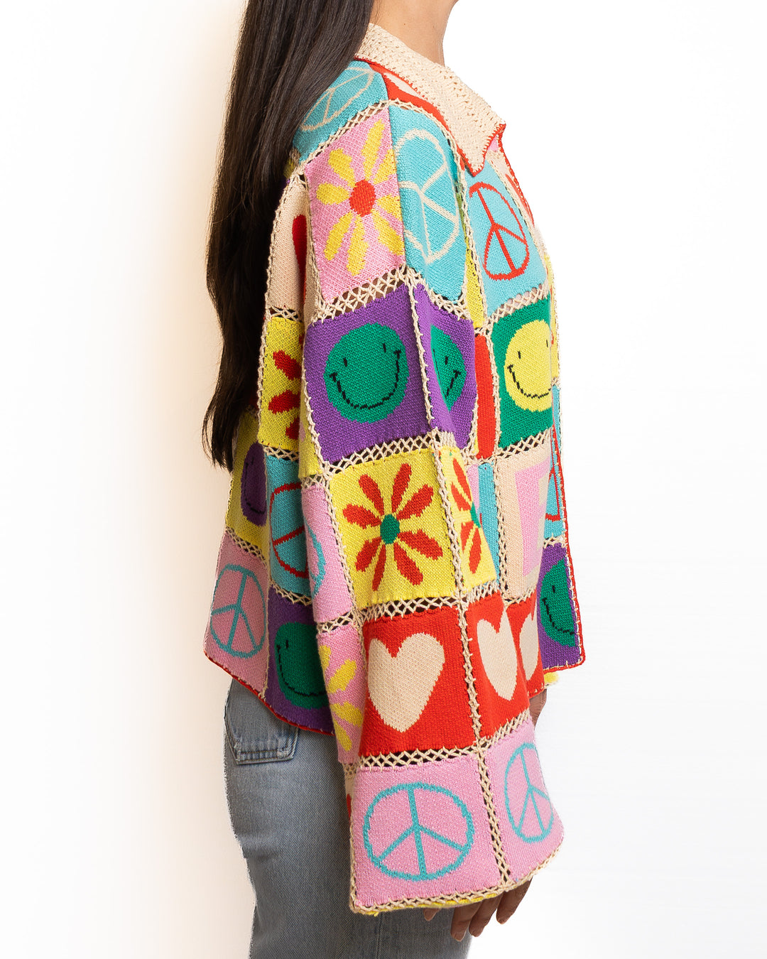 Cotton Jacket in Multicolor by Me 369 - view 6