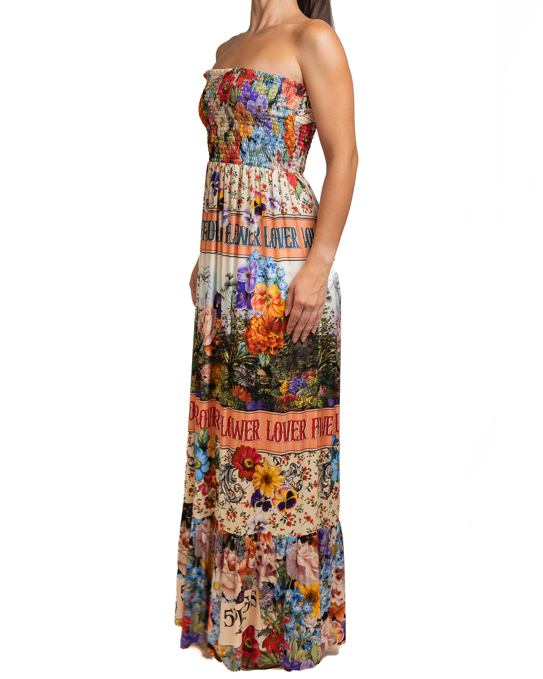 Viscose Dress in Multicolor by 5 Progress - MODA39