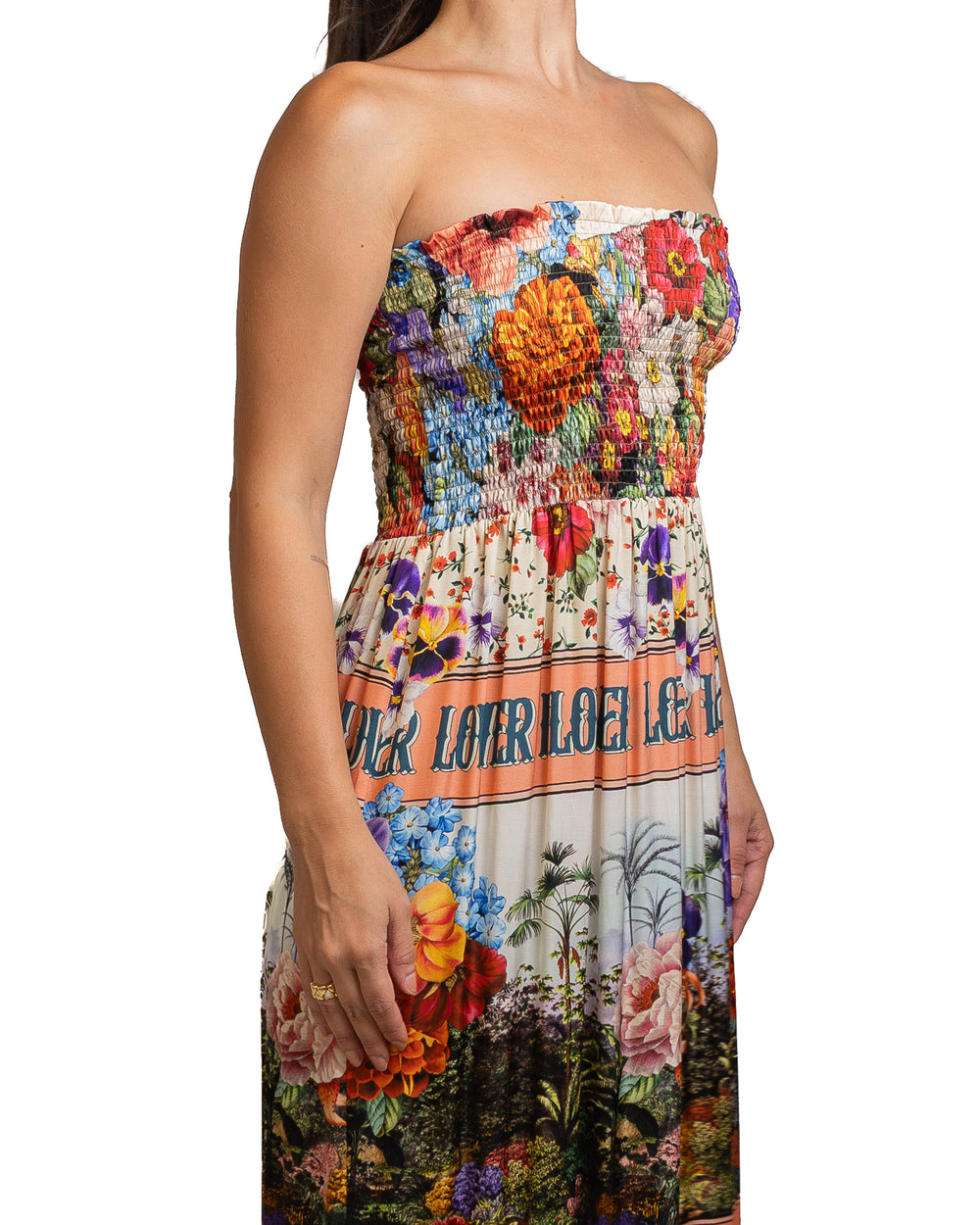 Viscose Dress in Multicolor by 5 Progress - view 2