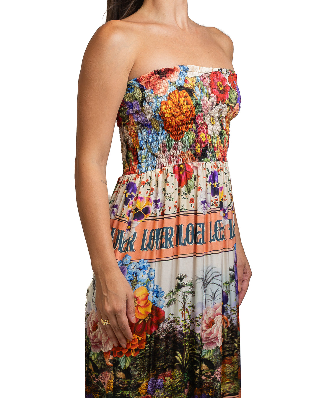 Viscose Dress in Multicolor by 5 Progress - view 2