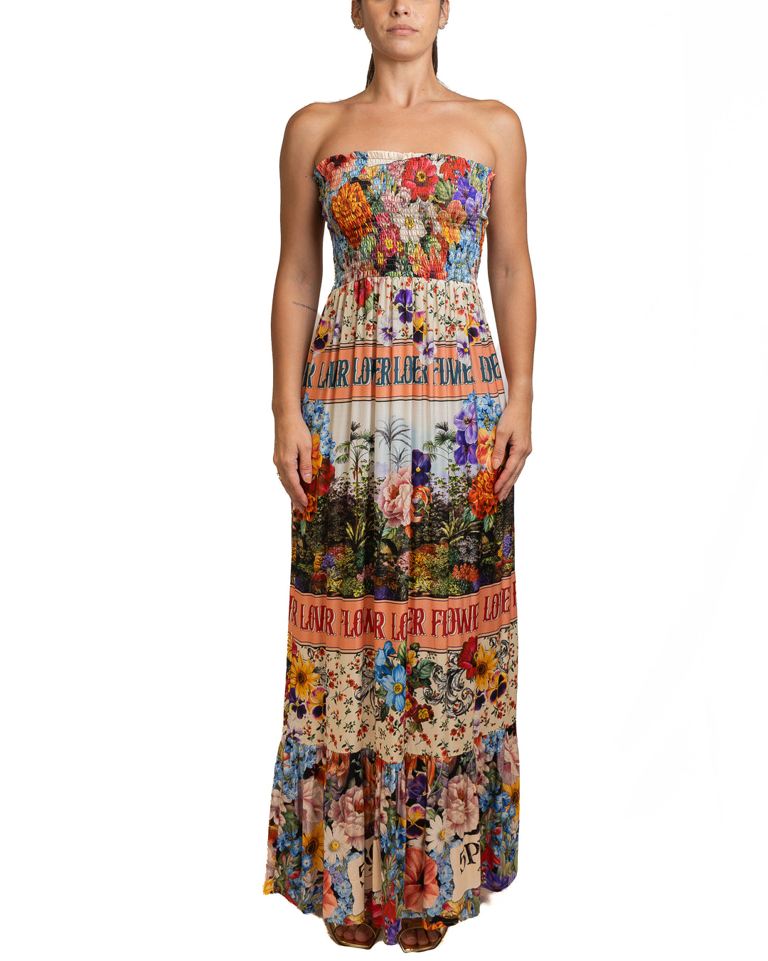 Viscose Dress in Multicolor by 5 Progress - view 5