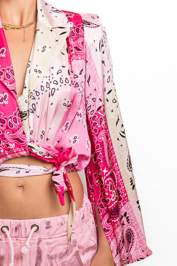 Viscose Piece in Bandana Rosa by 5 Progress - MODA39