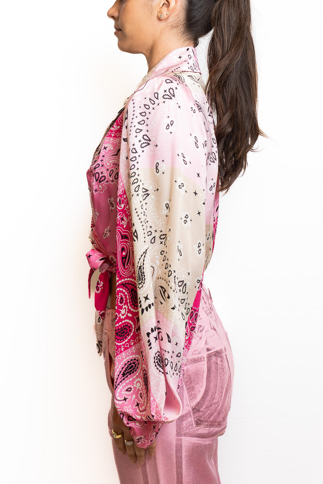 Viscose Piece in Bandana Rosa by 5 Progress - view 3
