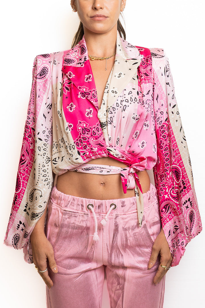 Viscose Piece in Bandana Rosa by 5 Progress - view 4