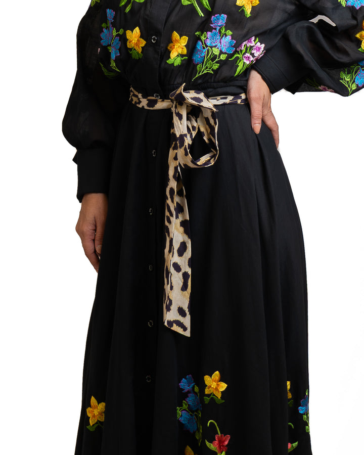 Cotton Dress in Black by 5 Progress - MODA39