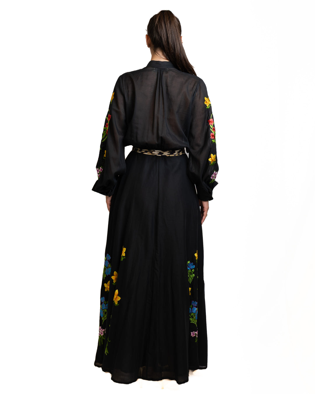 Cotton Dress in Black by 5 Progress - view 3