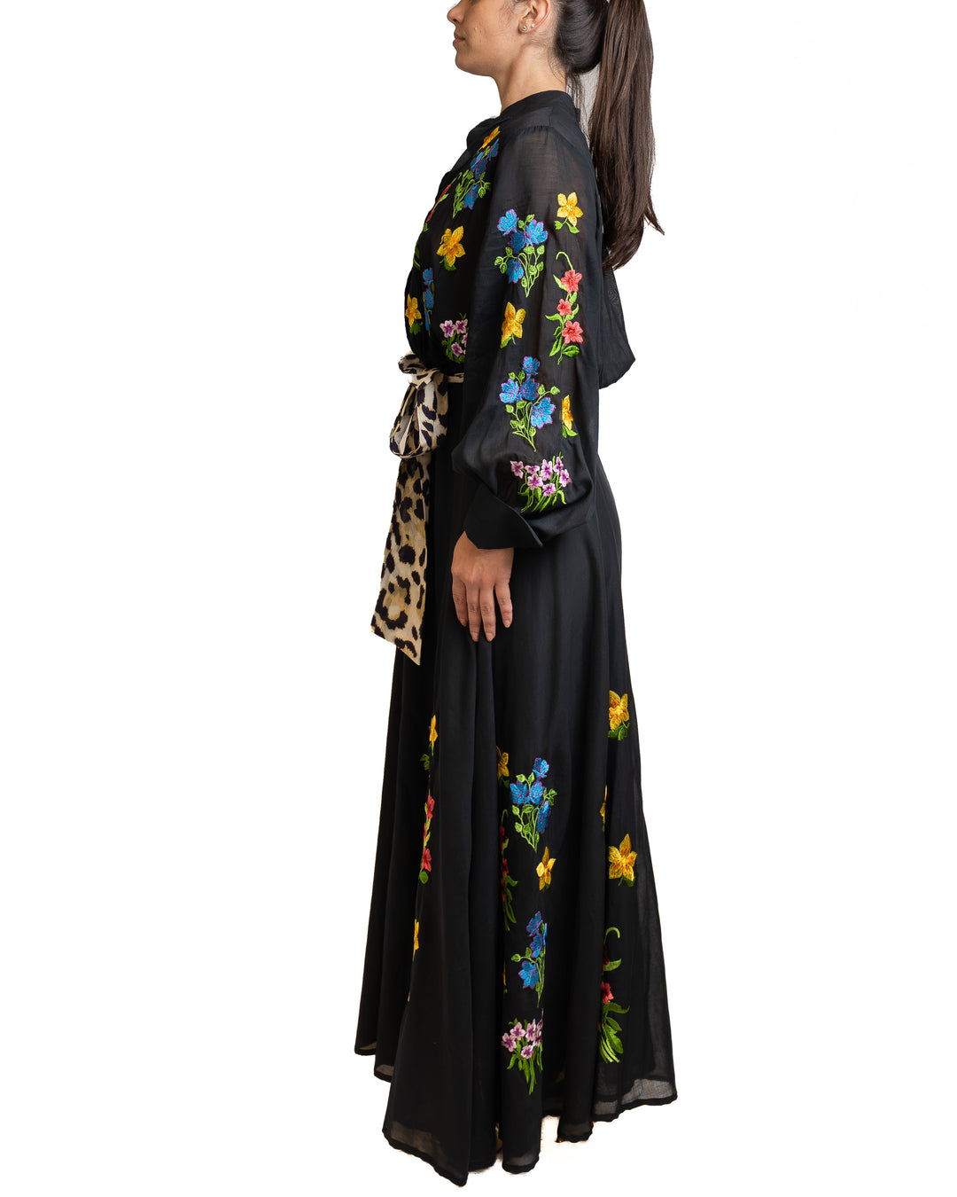 Cotton Dress in Black by 5 Progress - view 4