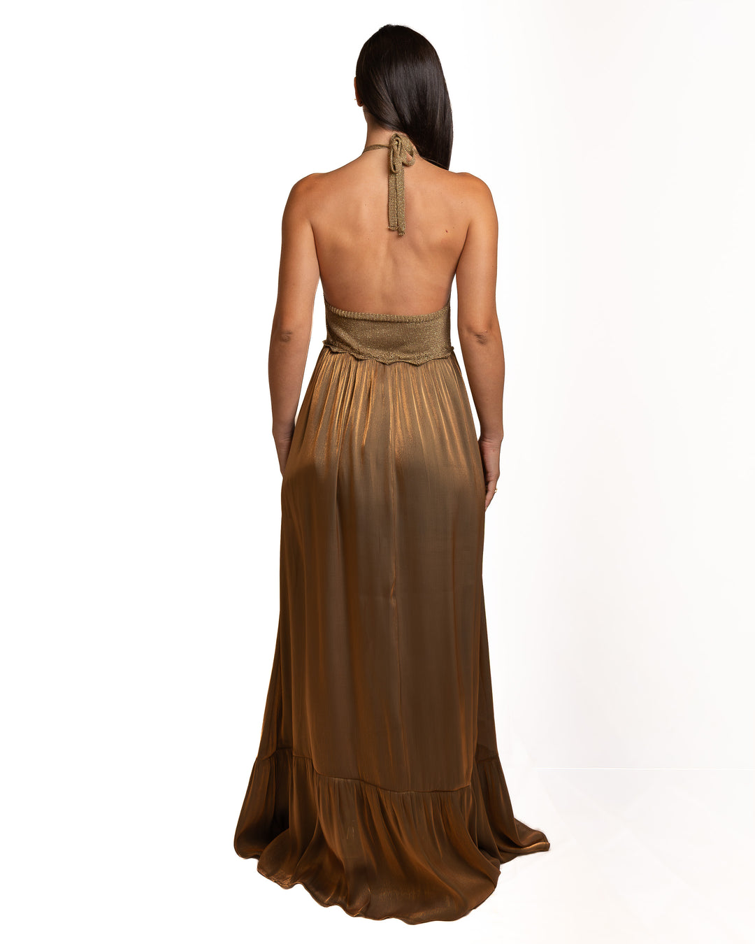 Polyamide Dress in Brown by Seven Sins - view 3
