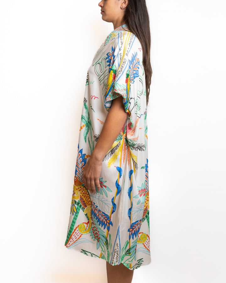 Rayon Shirt in White by Wild - view 3