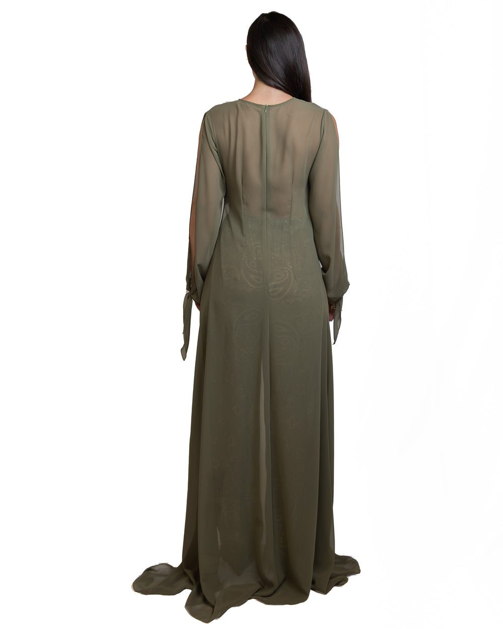 Polyamide Dress in Green by Don't @Me - view 2