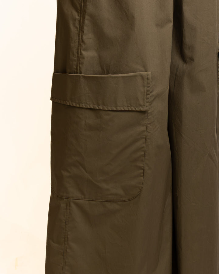 Cotton Pants in Military Green by Souvenir Clubbing - view 2