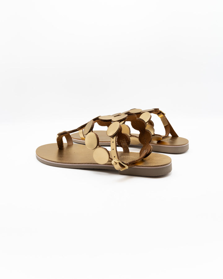 Polyamide Sandals in Silver by Kima Sandals - MODA39