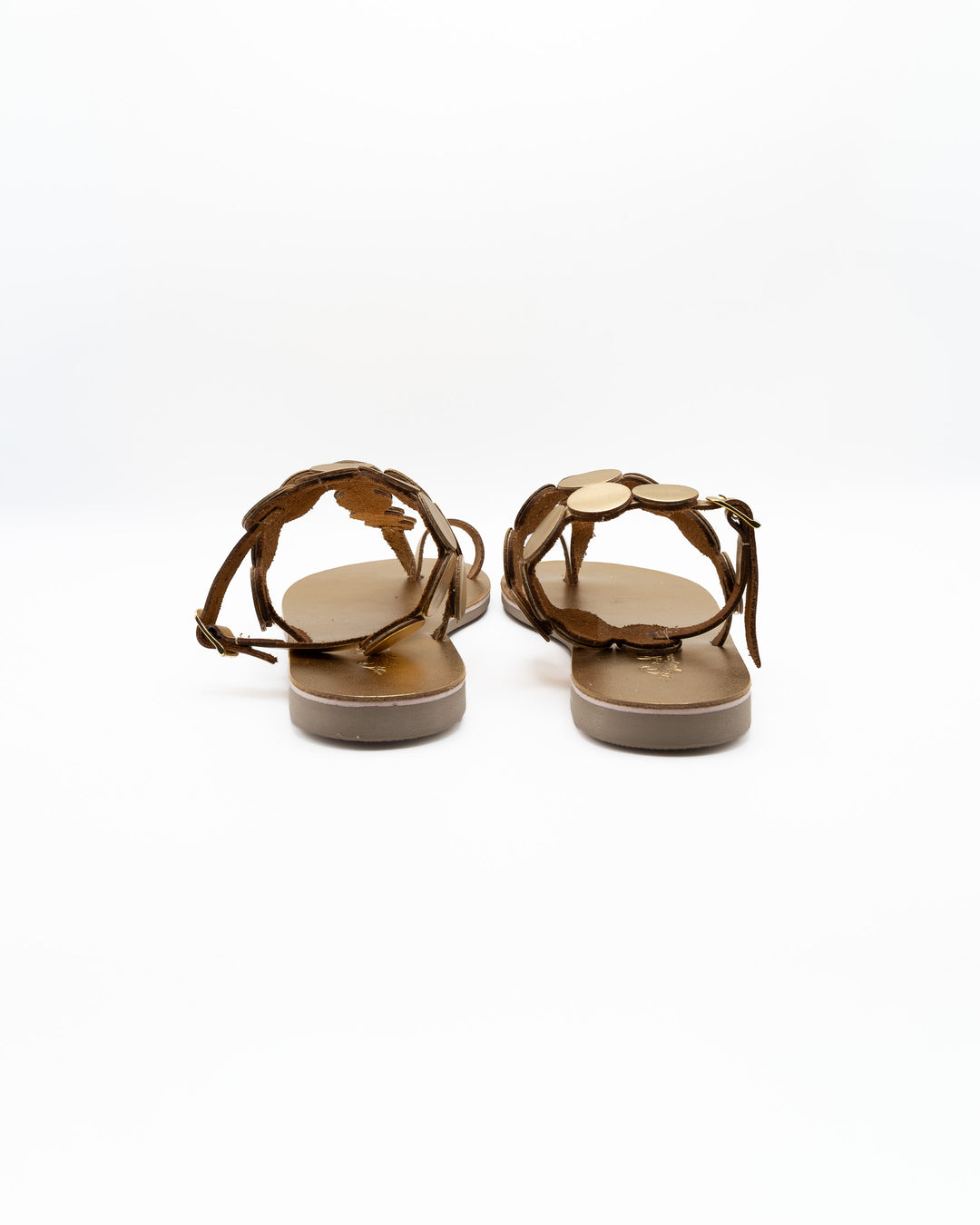 Polyamide Sandals in Silver by Kima Sandals - view 2