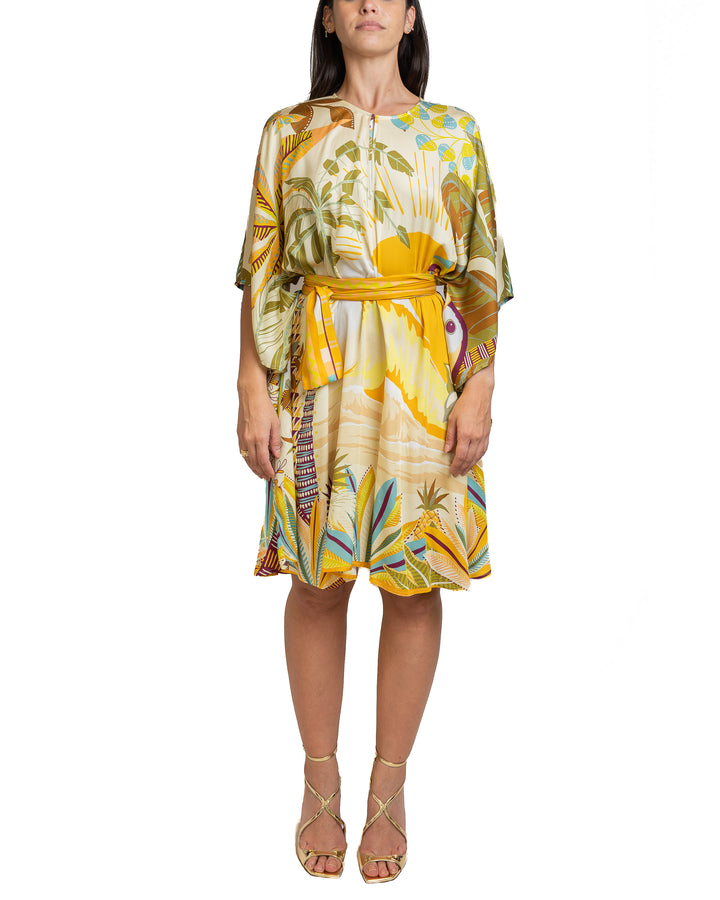 Viscose Dress in Multicolor by Wild - view 4