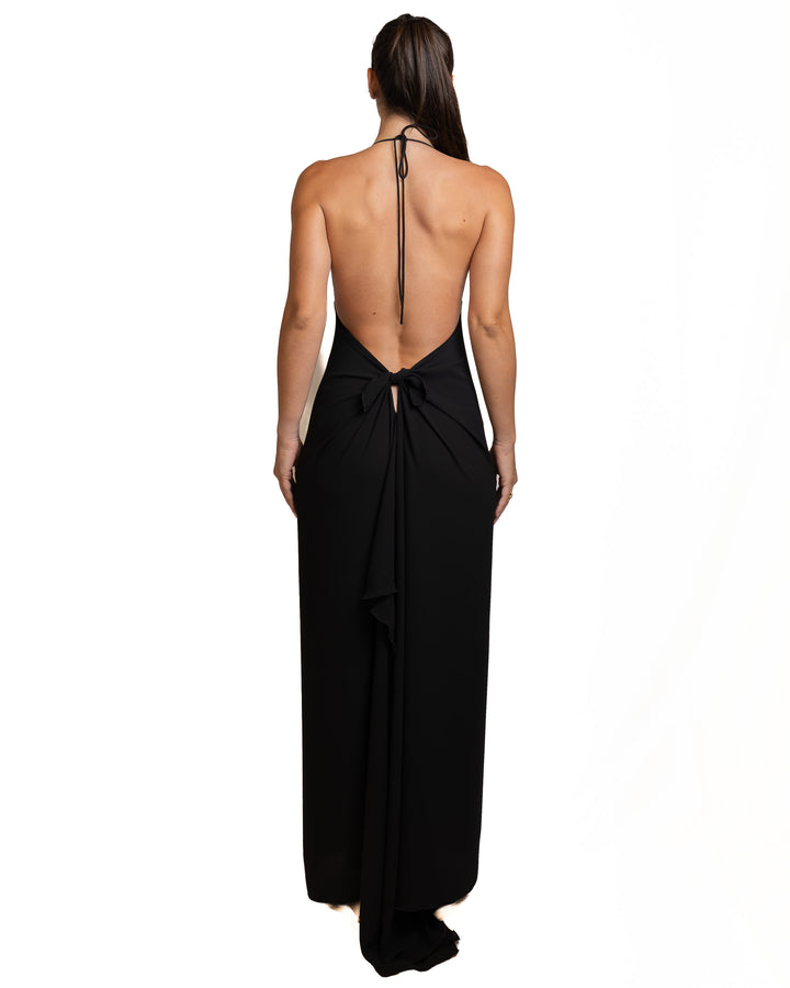 Polyamide Dress in Black by Dahlo - view 3