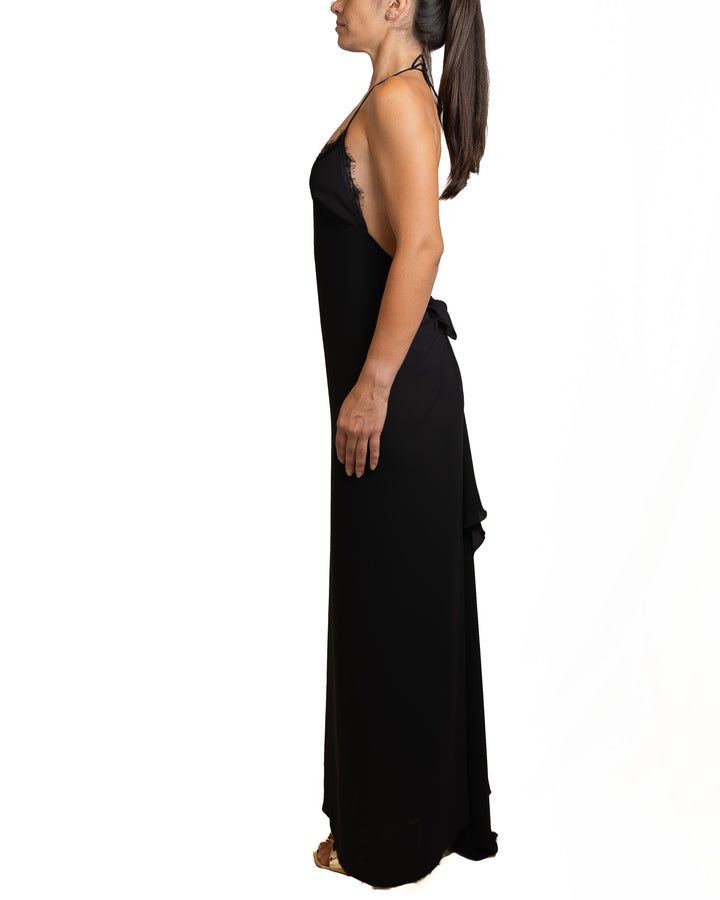 Polyamide Dress in Black by Dahlo - view 5