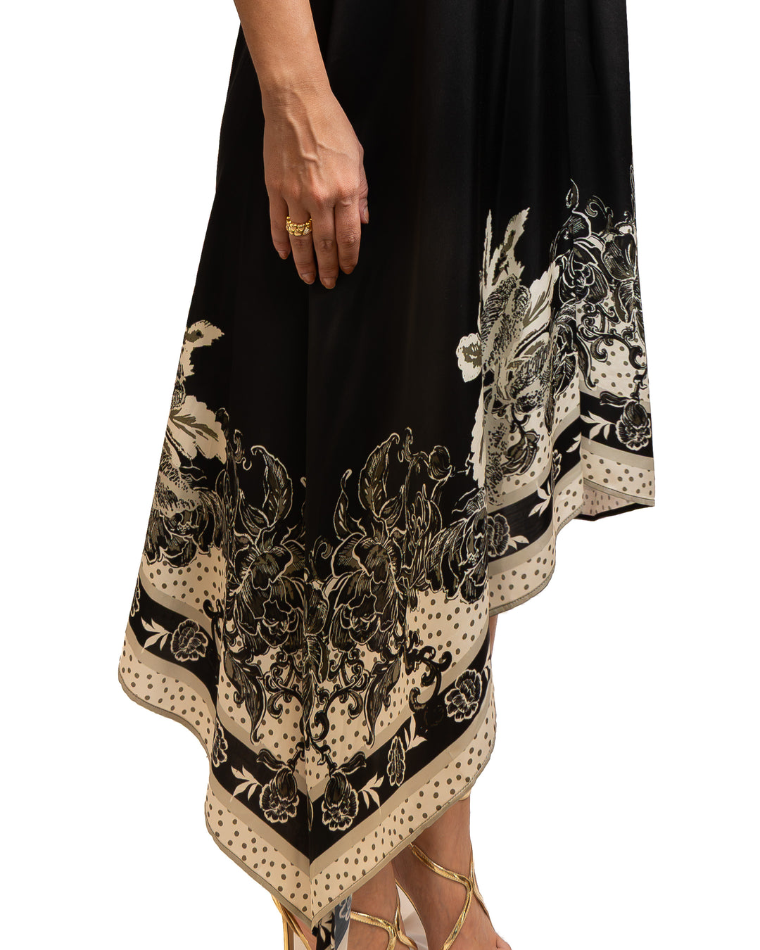 Viscose Dress in Black by Dahlo - view 2