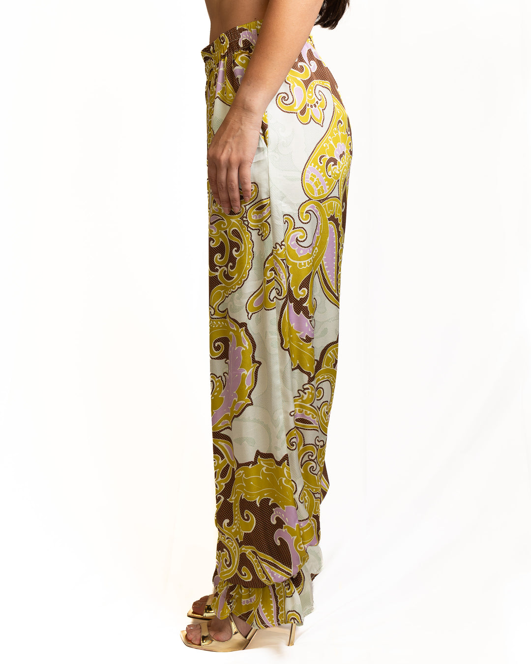 Viscose Pants in Multicolor by Dahlo - view 3