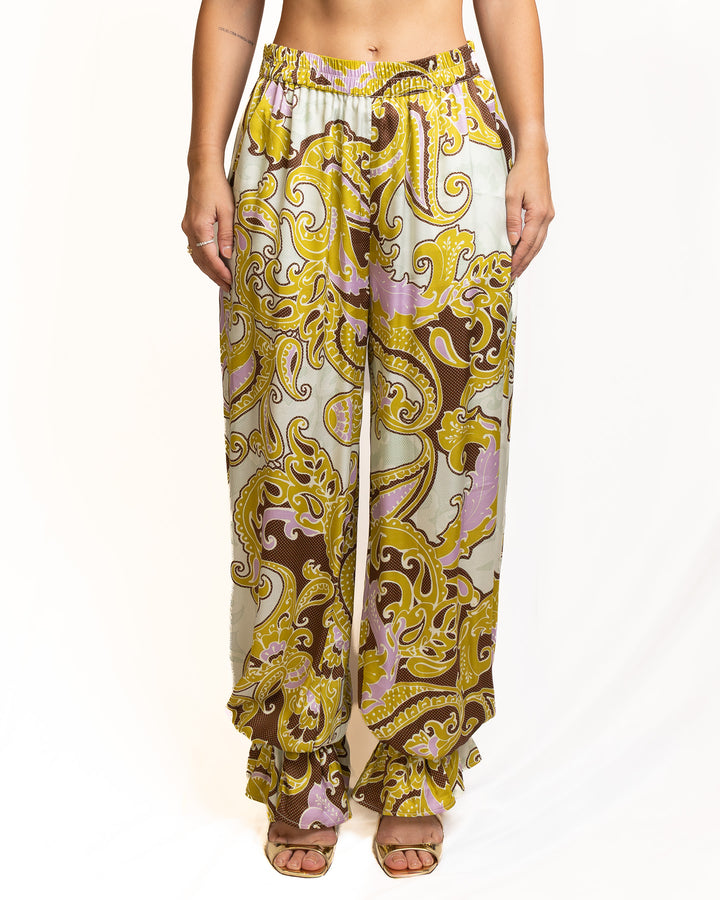 Viscose Pants in Multicolor by Dahlo - view 4