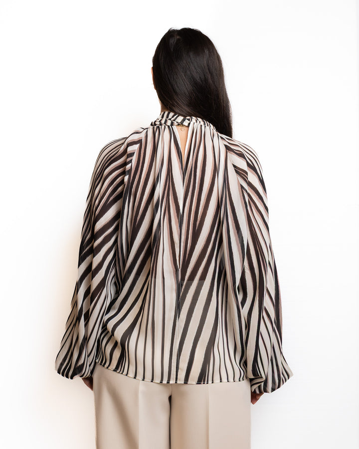 Viscose Shirt in Zebra by Dahlo - view 2