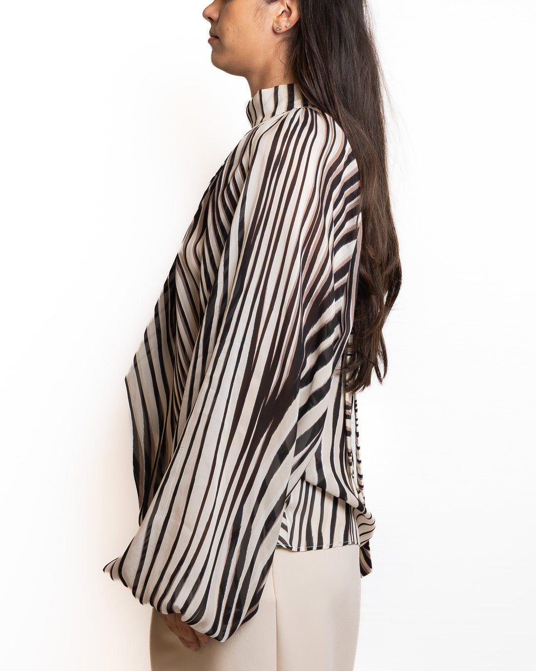 Viscose Shirt in Zebra by Dahlo - view 3