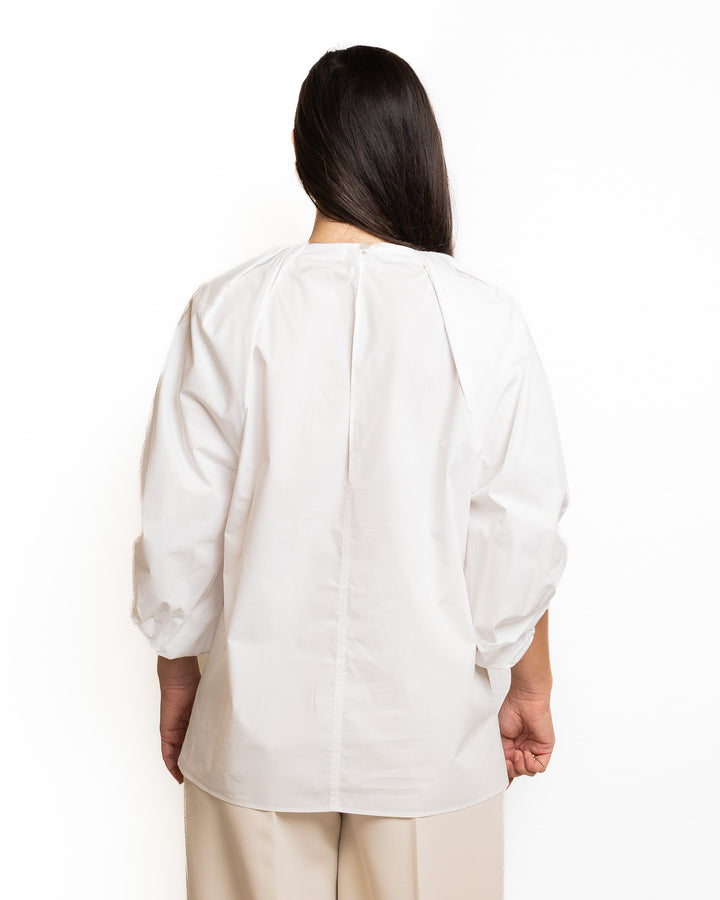 Cotton Shirt in White by Dahlo - view 4