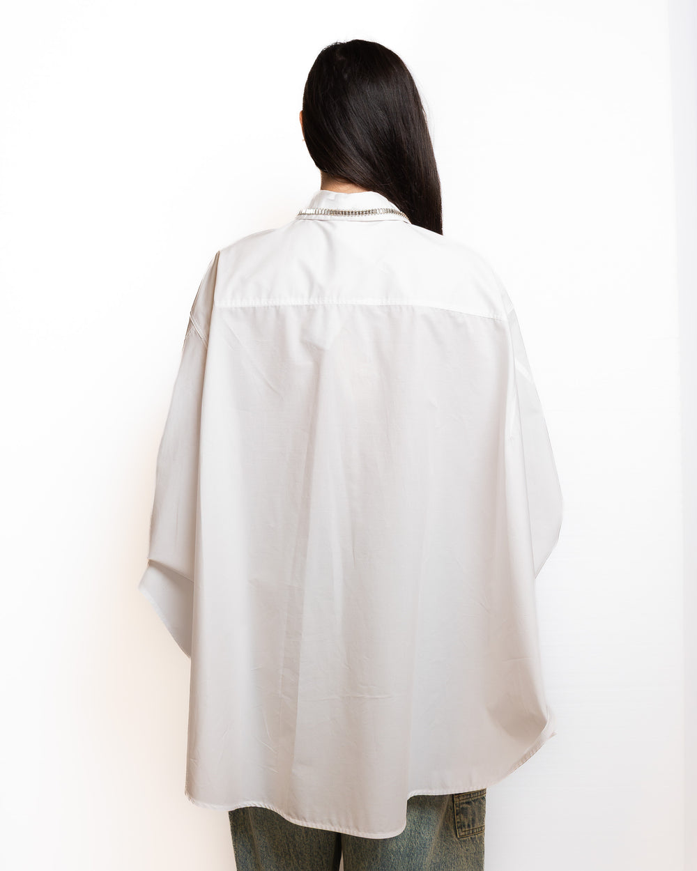 Cotton Shirt in White by Dahlo - view 2