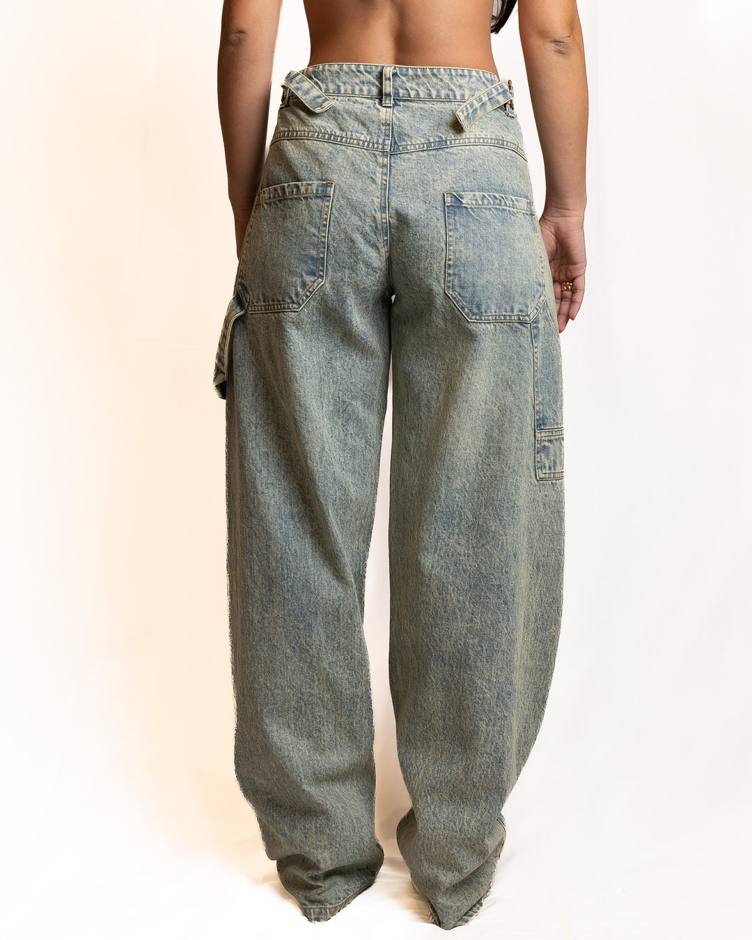 Cotton Jeans in Denim by Souvenir Clubbing - view 3