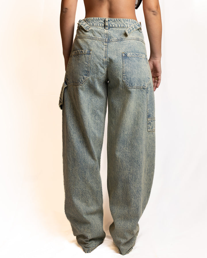 Cotton Jeans in Denim by Souvenir Clubbing - view 3